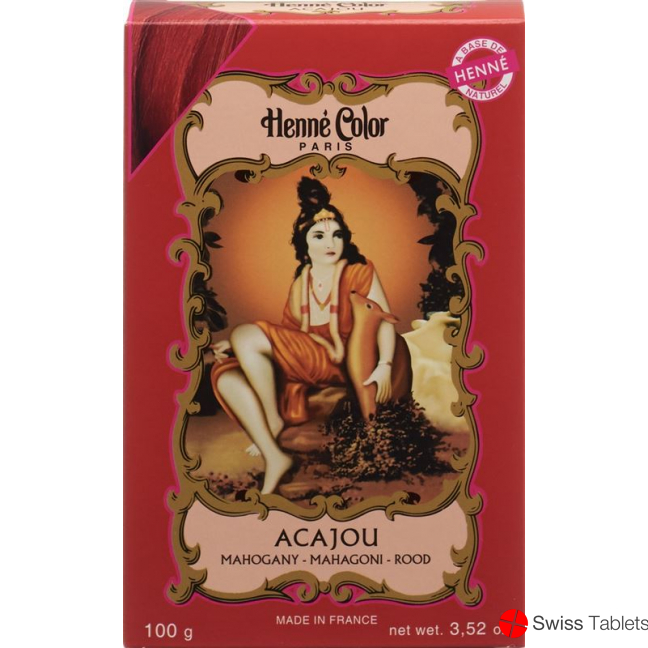 Henné Color Mahagoni Henna-Pulver 100g buy online