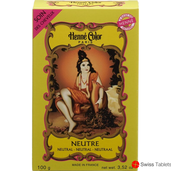 Henné Color Neutral Henna-Pulver 100g buy online