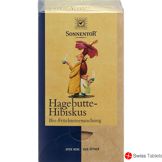 Sonnentor Hagebutte Hibiskus Tee 18 Beutel 3g buy online