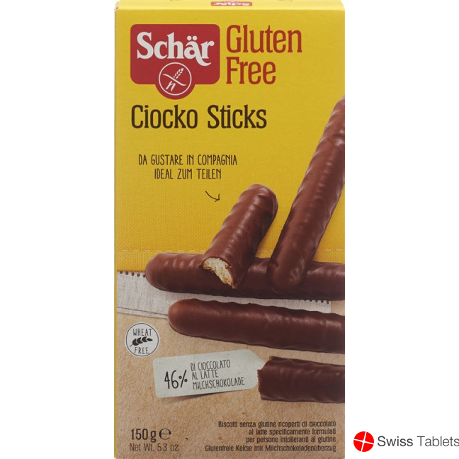 Schär Choco Sticks Glutenfrei 150g buy online