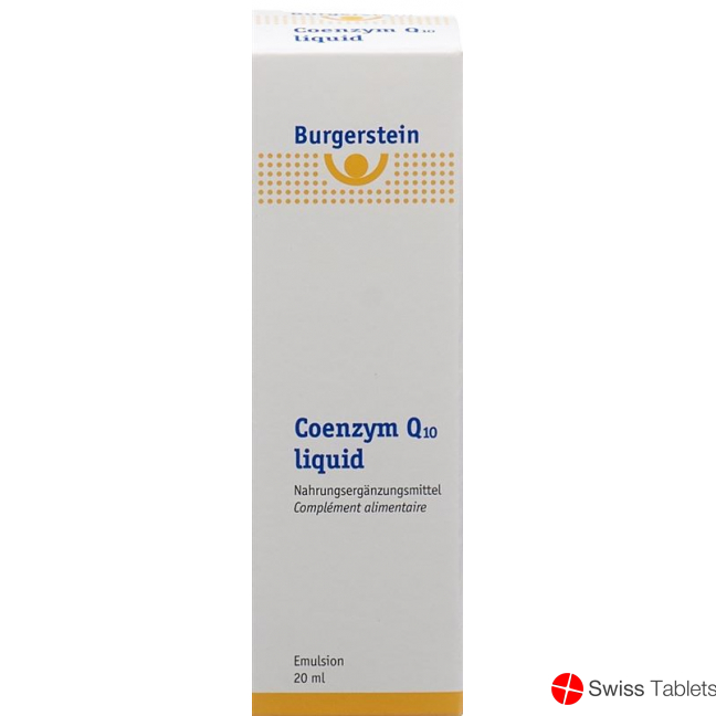 BURGERSTEIN Coenzym Q10 liq buy online