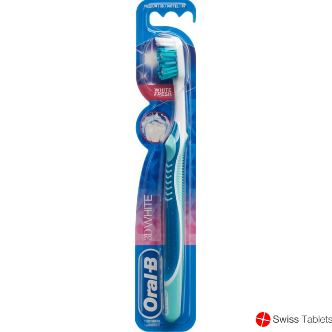 Oral B 3D White Zahnbürste 35 Mittel Kurzkopf buy online
