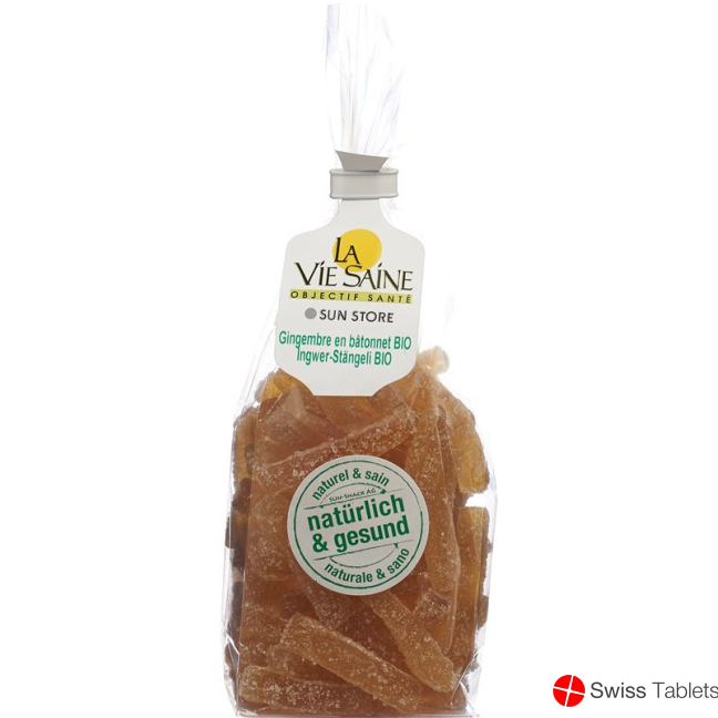 La Vie Saine Ingwer Streifen Bio 200g buy online