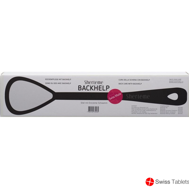 Sherteme Backhelp handle with cream sponge buy online
