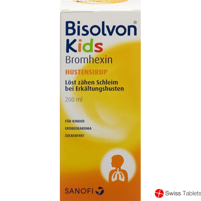 Bisolvon Kids Hustensirup 200ml buy online
