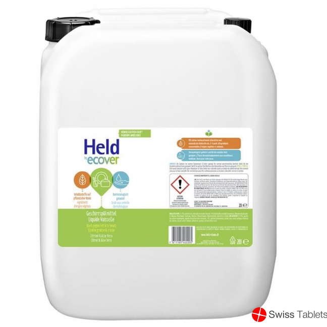 Held Eco Geschirrspülmittel Zitrone & Aloe 20L buy online