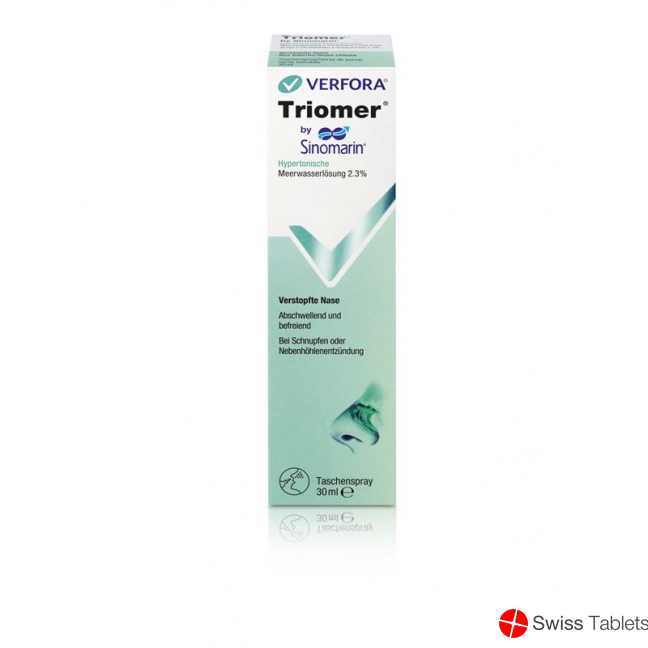 Triomer Nasenspray Sinomarin Hypertonisch 30ml buy online