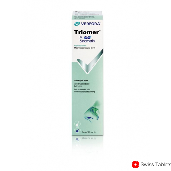 Triomer Nasenspray Sinomarin Hypertonisch 125ml buy online