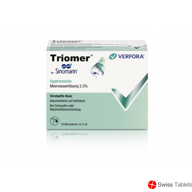 Triomer Lösung Sinomarin Hyperton 18 Monodosis 5ml buy online