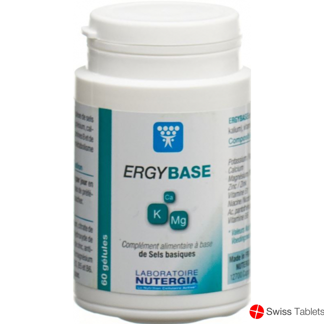 Nutergia Ergybase Gelules 60 Stück buy online
