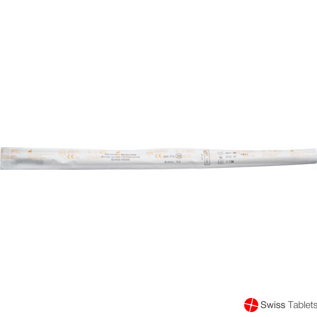 Qualimed Darmrohr 40cm Ch30 PVC Steril buy online