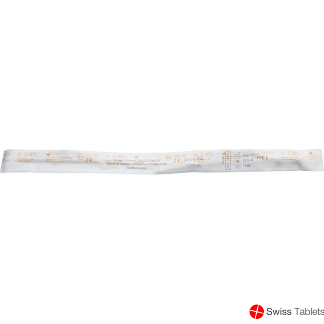 Qualimed Katheter 40cm Ch14 Nelaton PVC Steril buy online