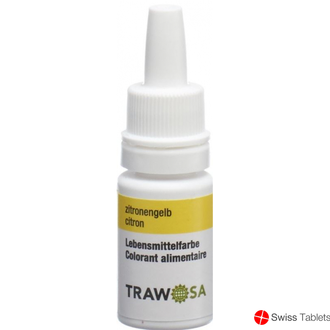 Trawosa Lebensmittelfarbstoff Zitronengelb 10ml buy online