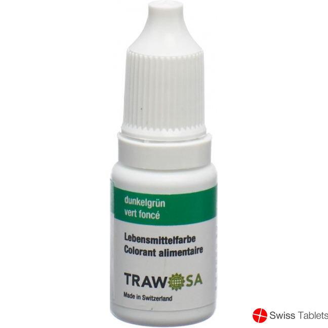 Trawosa Lebensmittelfarbstoff Dunkelgrün 10ml buy online