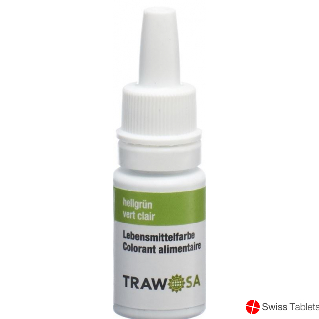 Trawosa Lebensmittelfarbstoff Hellgrün 10ml buy online