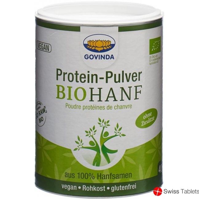 Govinda Hanf Proteinpulver Bio Dose 400g buy online
