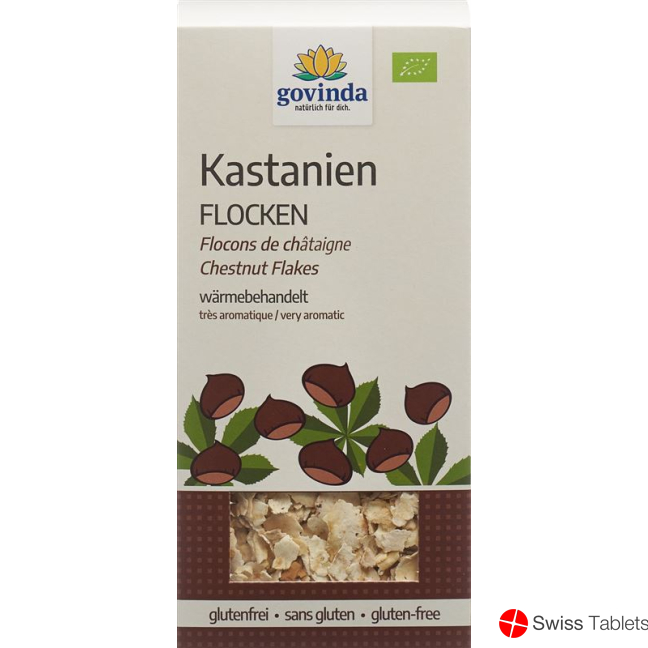 Govinda Kastanienflocken Bio Box 200g buy online