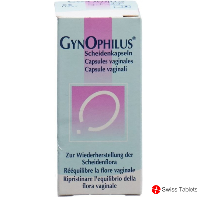 Gynophilus Vaginalkapseln Probiot F Vaginalflora 14 Stück buy online