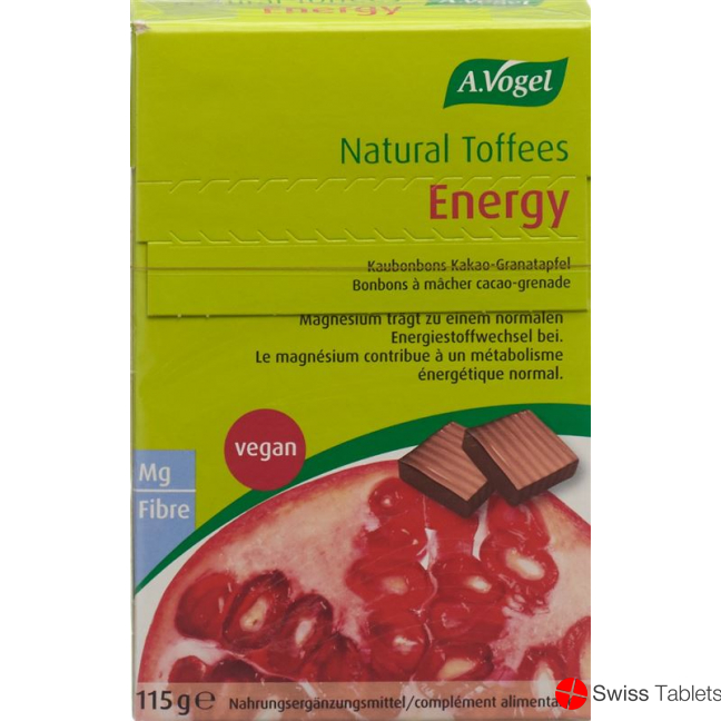 Natural Energy Toffees Granatapfel 115g buy online