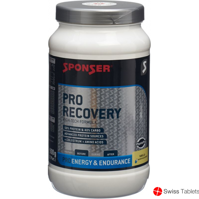 Sponser 50/36 Pro Recovery Drink Vanille Dose 900g buy online