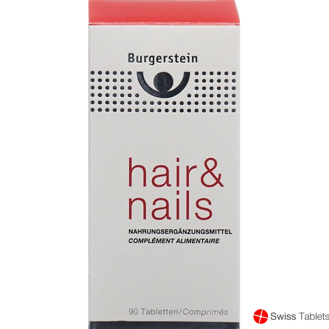 Burgerstein Hair & Nails tablets 90 pieces buy online