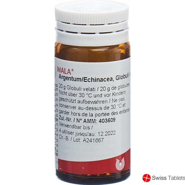 Wala Argentum/echinacea Globuli 20g buy online