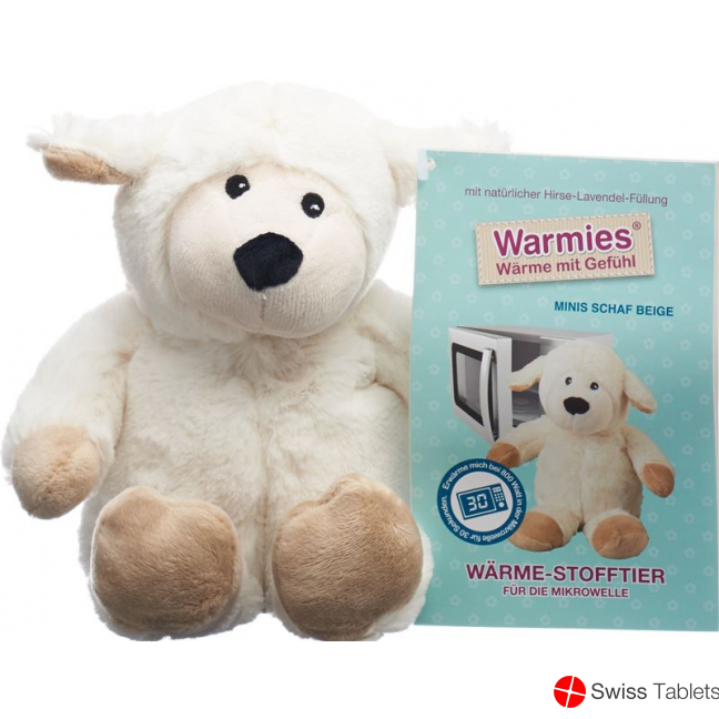 Beddy Bear Wärme-Stofftier Mini Schaf Beige buy online