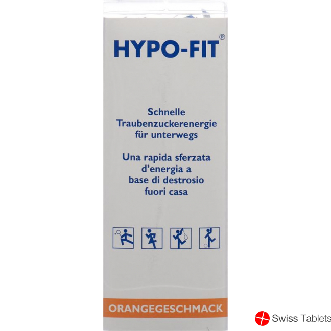 Hypo-fit Flüssigzucker Orange Beutel 12 Stück buy online