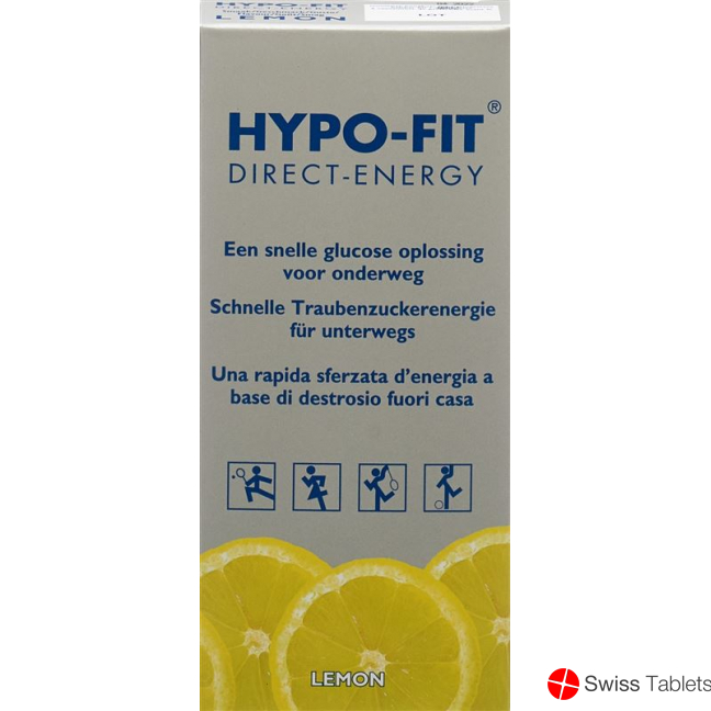 Hypo-Fit Flüssigzucker Lemon Beutel 15 Stück buy online