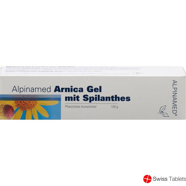Alpinamed Arnica Gel M Spilanthes Tube 100g buy online