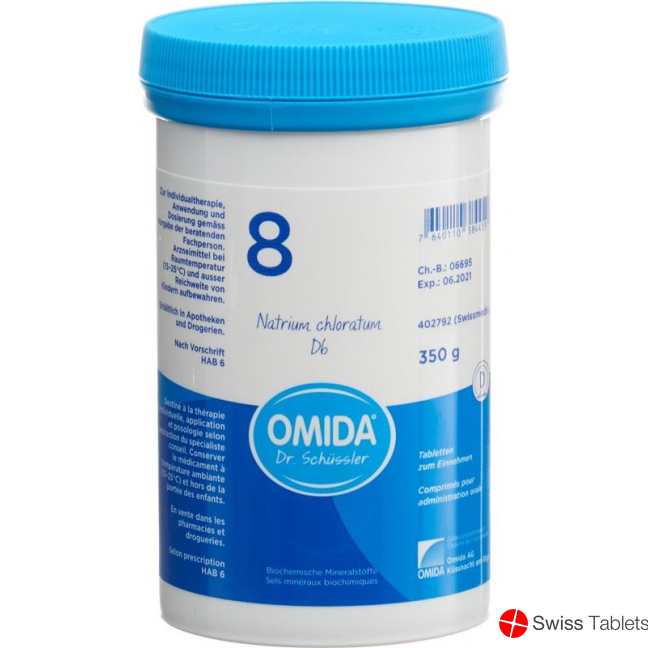 Omida Schüssler No8 Natr Chlor Tabletten D 6 350g buy online
