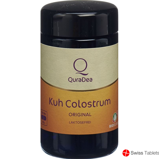 Quradea Kuh Colostrum Original Kapseln Bio Pastillen 120 Stück buy online