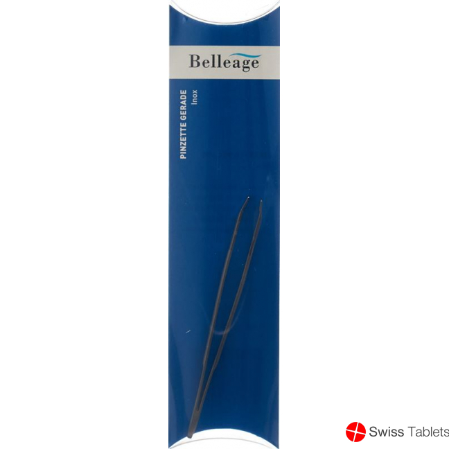 Belleage Tweezers Straight Inox buy online