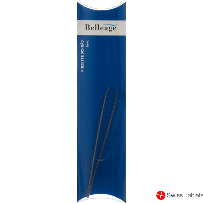 Belleage tweezers inclined inox buy online