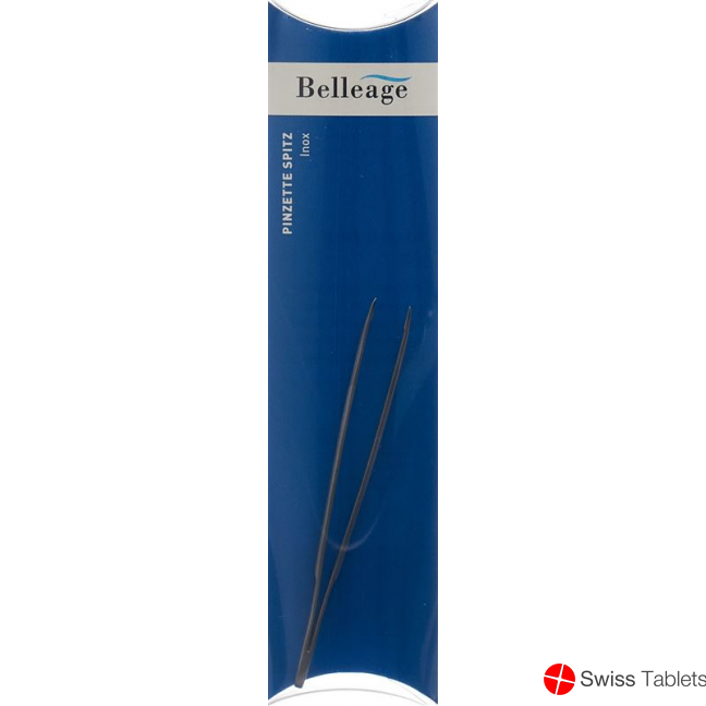 Belleage tweezers pointed inox buy online