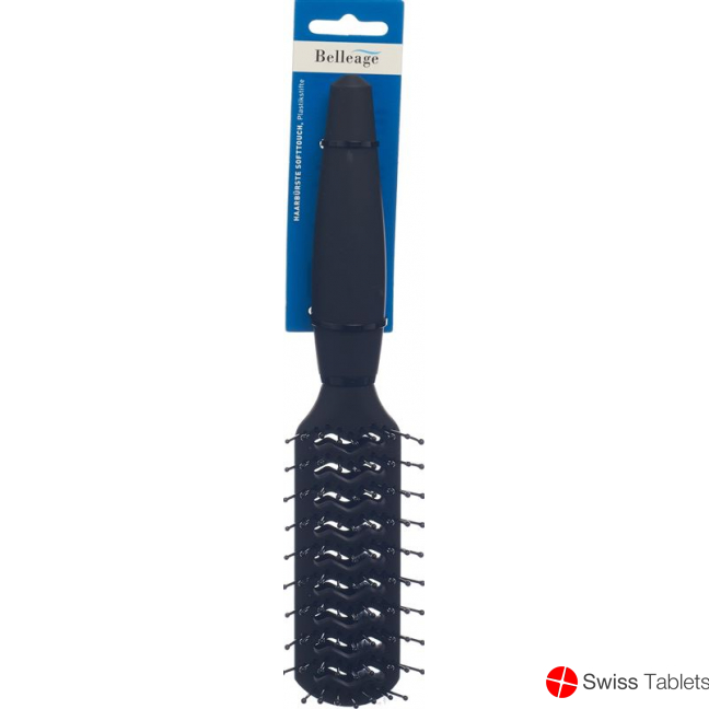 Belleage hairbrush soft touch flat buy online