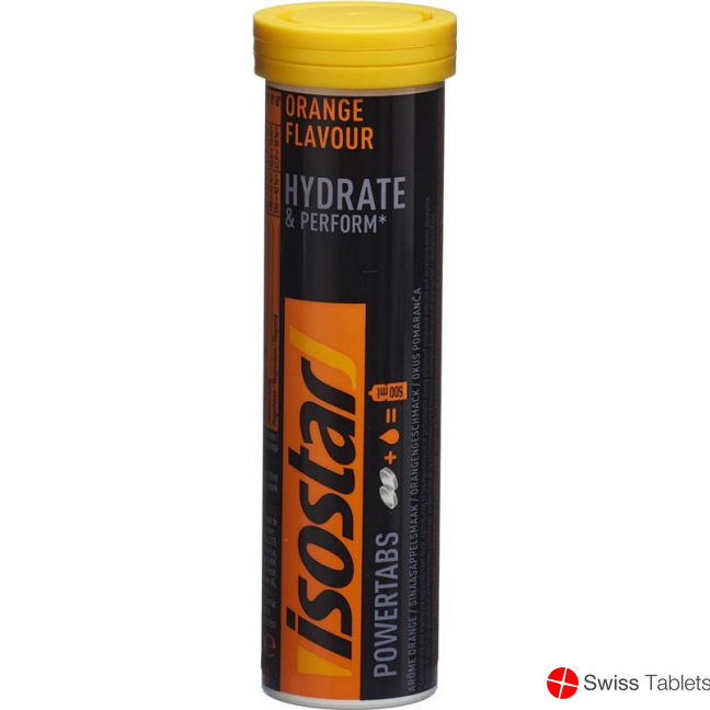 Isostar Power Tabs Brausetabletten Orange 10 Stück buy online