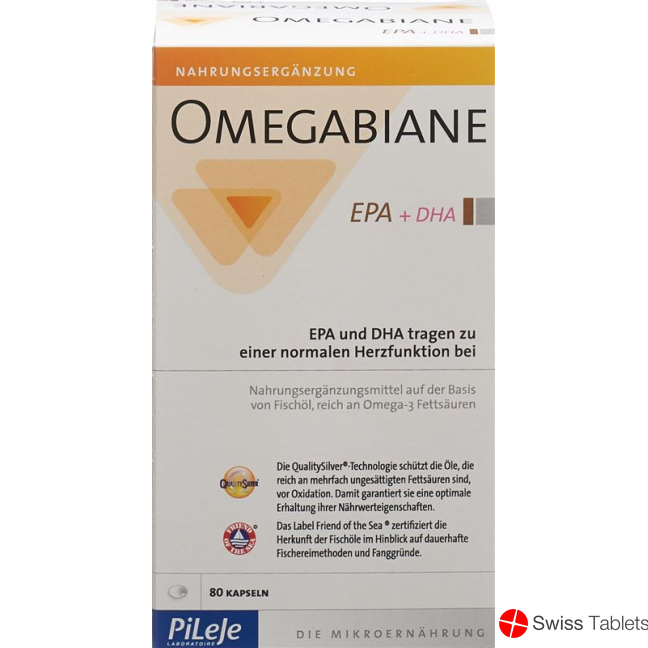 Omegabiane EPA + DHA Capsules 80 Caps buy online