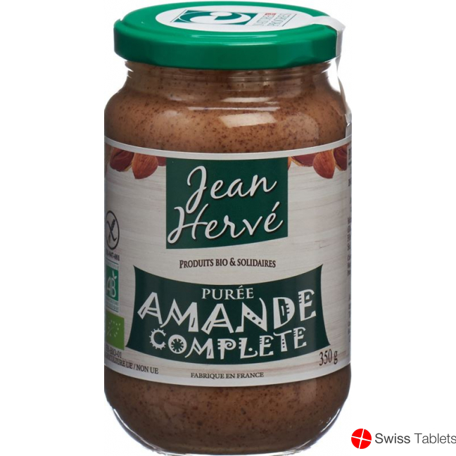 Jean Herve Puree D'amande Complete Bio 350g buy online