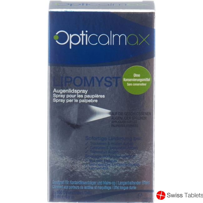 Opticalmax Lipomyst Spray 10ml buy online