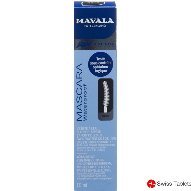 Mavala Mascara Waterproof Schwarz 10ml buy online
