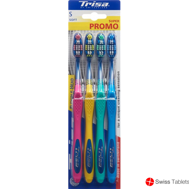 Trisa Flexible Head Toothbrush Quattro Soft buy online