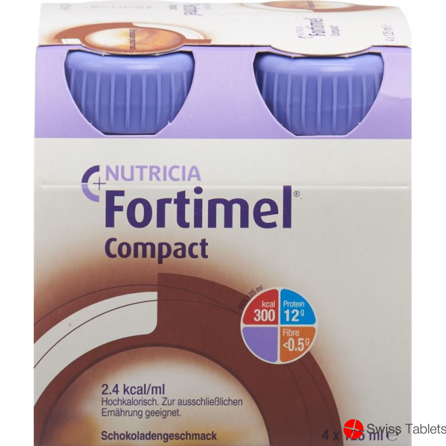 Fortimel Compact Schokolade 4x 125ml buy online