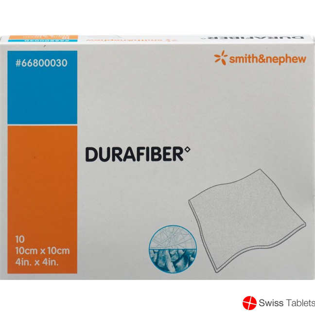 Durafiber Wundauflage 10x10cm Steril 10 Stück buy online