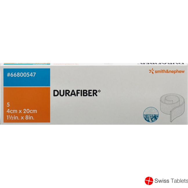 Durafiber Wundauflage 4x20cm Steril 5 Stück buy online
