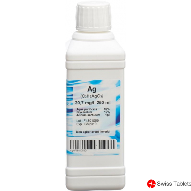 Oligopharm Silber Lösung 20.7mg/l 250ml buy online