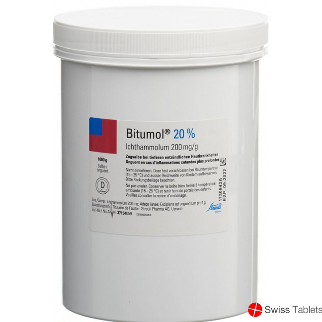 Bitumol Salbe 20% 1000g buy online