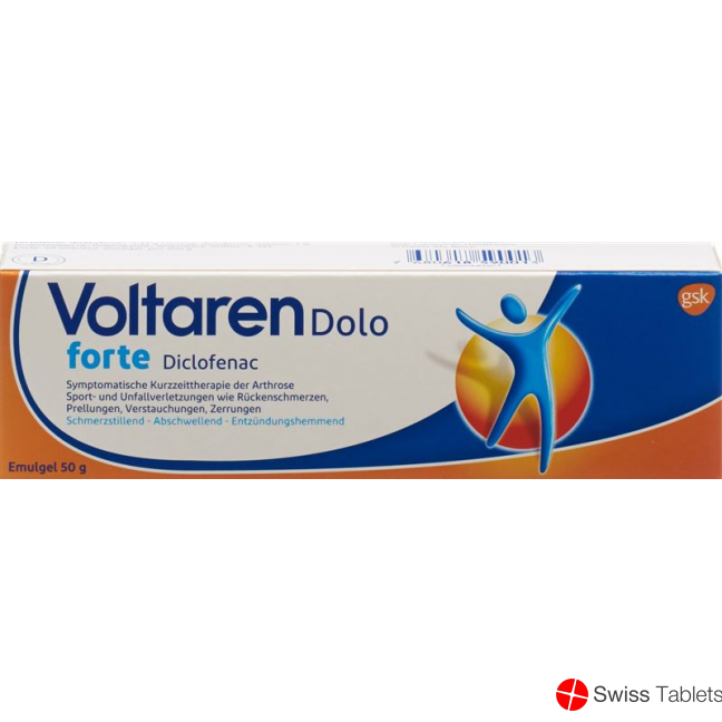 Voltaren Dolo Forte Emulgel Tube 50g buy online
