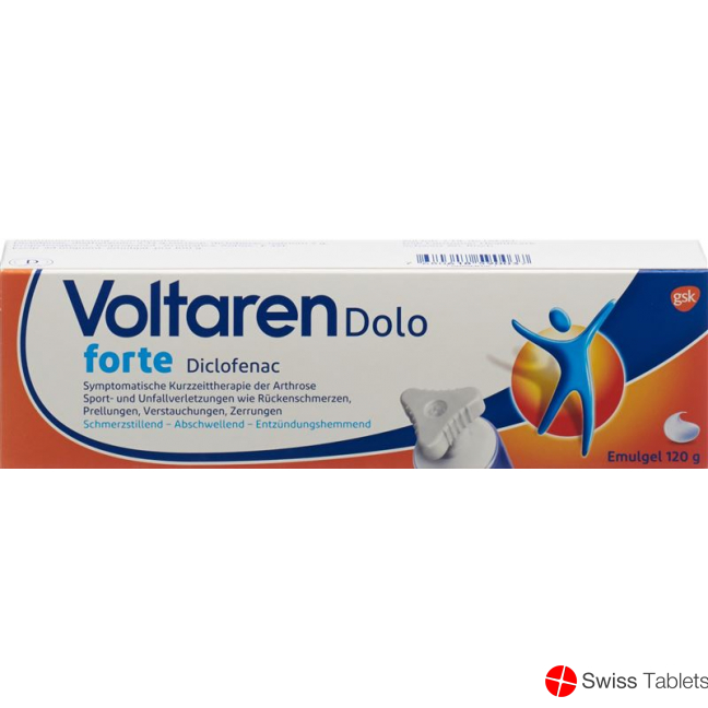 Voltaren Dolo Forte Emulgel Easy Click Cap 120g buy online