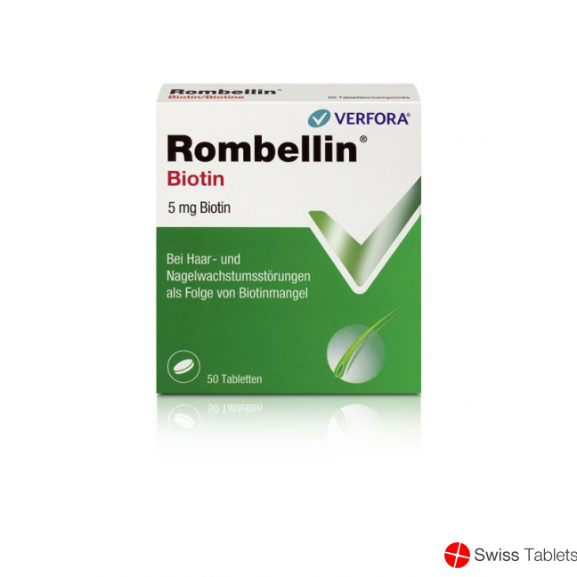 Rombellin Tabletten 5mg Biotin 50 Stück buy online